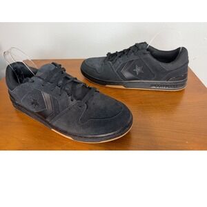 Converse Black Sneakers Shoes Men's 10 CL98 Ox Suede Gum Sole Low Top EUC